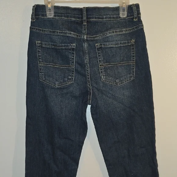 Place Boys Size 12 Dark Blue Skinny Jeans LOT Q - Picture 6 of 8